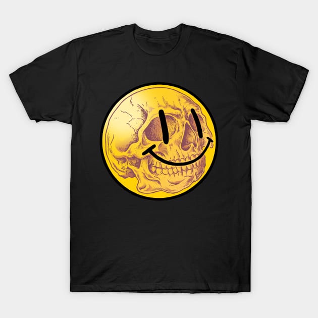 Xray smiley T-Shirt by Lei Melendres